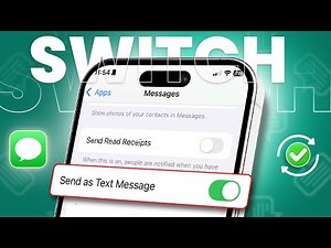 How to Switch iMessage to Text Message (SMS) on iPhone | Easy Messaging Guide