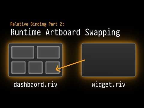 Relative Data Binding Part 2: Runtime Implementation and Artboard Swapping
