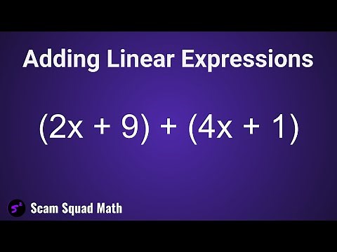 Adding Linear Expressions