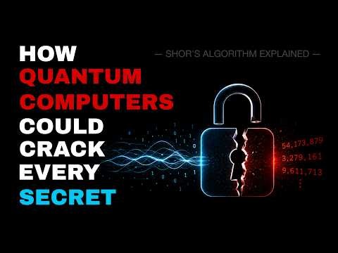 How Quantum Computers Could Crack Every Secret | Shor's Algorithm Explained