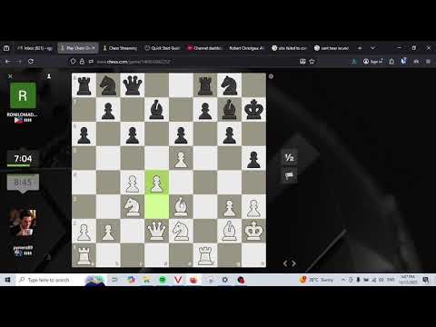 Rapid Game #1 - English - Botvinnik System