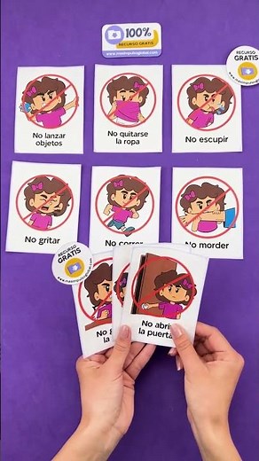 Behavioral Pictograms for Children | Free PDF #church #children