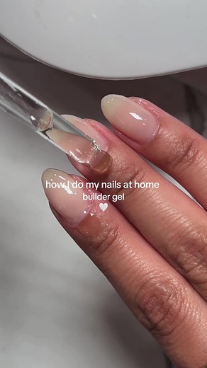 Ultimate Clean Girl Nail Builder Gel At-Home Tutorial