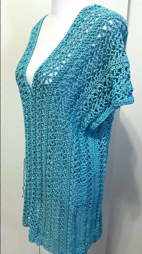 Crochet Tutorial- Swim cover dress