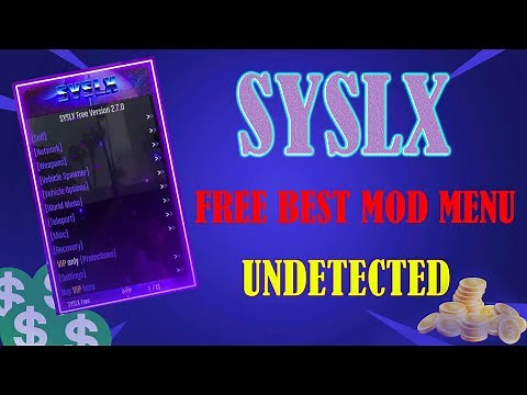 How to install Syslx Mod Menu 1.53 (PC) || Free Best Mod Menu || Gta 5 online mod (undetected)