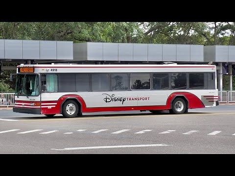 Disney World Bus Ride From EPCOT to Disney’s Hollywood Studios in 4K | Walt Disney World May 2021