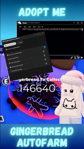🤯Adopt Me Script | Gingerbreads Autofarm #scriptadoptme #adoptme #adoptmescript #adoptmeroblox