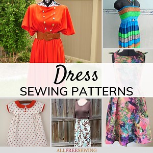 75  Free Dress Patterns for Sewing