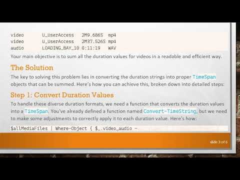 How to Sum Duration Values in PowerShell