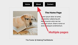 Create a Carrd website with multiple pages (Tutorial)