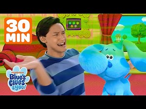 Blue Explores the Five Senses! 👀👂👃👅✋ | Blue's Clues & You!