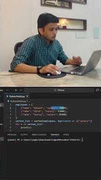 Python Trick: Sort Any List of Dictionaries Using Lambda (1 Line!)