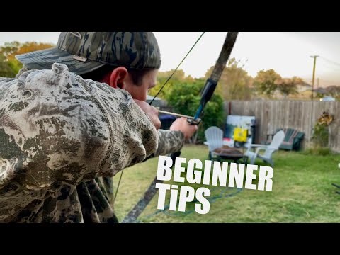 Beginner Tips for Shooting a Recurve Bow!