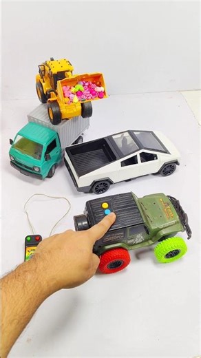 $10 vs $786 RC JCB / Remote control Gadi Powered by RC car / RC car vs Car / DC motor RC car