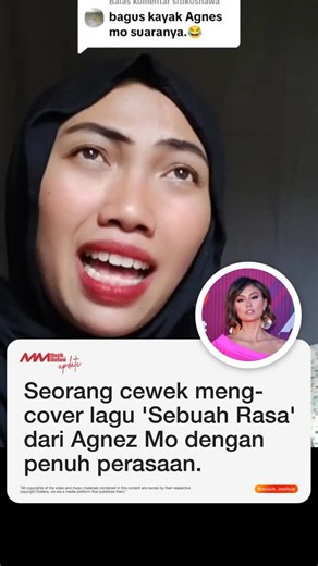 Musik Mellow on Instagram: "Sangat menjiwai, kak 😭😭 Gimana menurut kalian? Video: TT/ millangiti #Musik_Mellow #CoverMusik #Agnezmo"