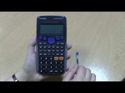 Calculator Tutorial 9: Square roots on a scientific calculator
