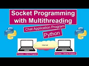 Socket Programming with Multi threading - Chat Application Program in Python