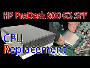 HP ProDesk 600 G3 SFF のCPU交換方法
