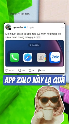 cái app ZALO này bị sao thế nhỉ? #threads #topcomment #funny #viral