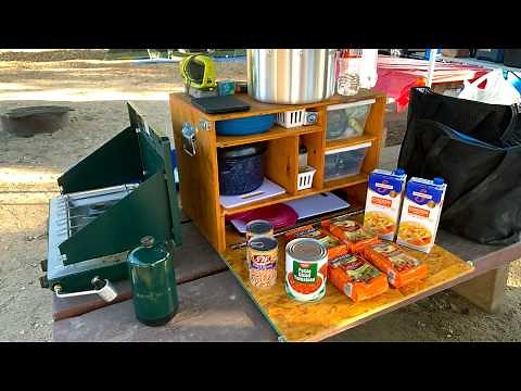 DIY compact Patrol Box / Camp Kitchen / Chuck Box