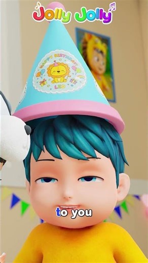 🎂Happy Birthday to you, Happy Birthday to you | Jolly Jolly - Learn and Play - Nursery Rhymes