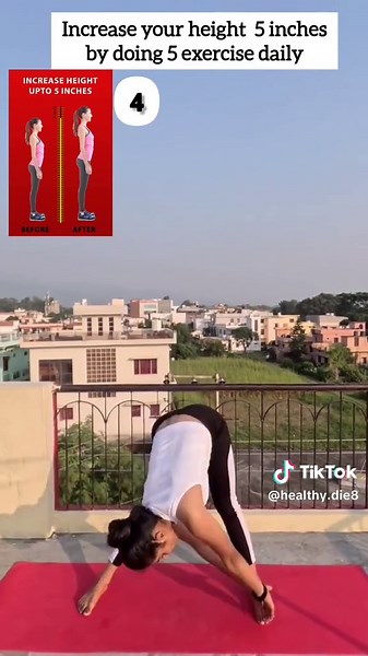 Increase Your Height Naturally with These 5 Daily Exercises!Follow For More✅...#Healthy_die8... #fyp #foryoupagе #foryoupage❤️❤️ #fypシ゚viral🖤tiktok