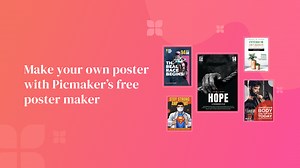 Poster Templates - Create poster maker with picmaker