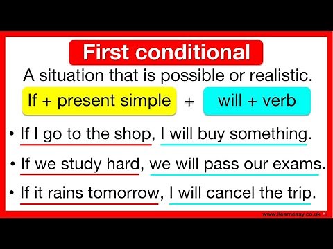 First Conditional in 2 MINUTES 🤔| What's first conditional? | Purpose, structure and examples