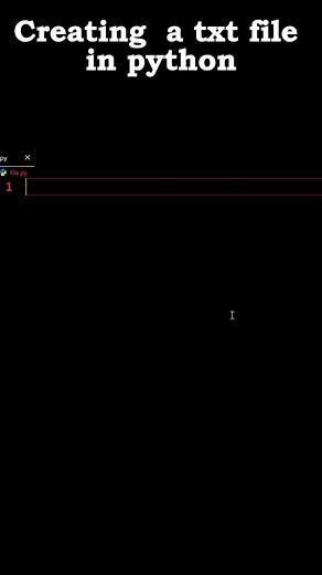 How to create a txt file in Python #coding #programming #python #pythons #pythonprogramming