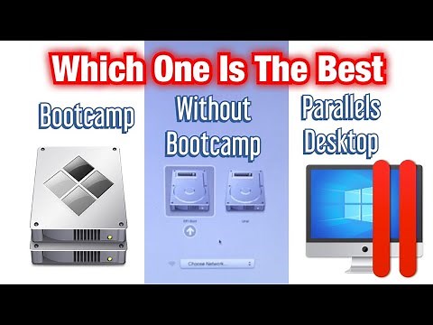 Install Windows 7,8,8.1 or 10 on a Mac with or without Boot Camp Assistant, or Parallels Desktop