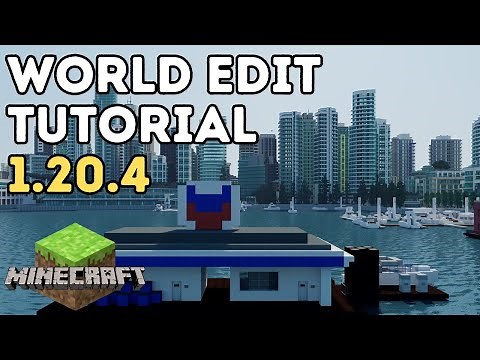 How To Use World Edit In Minecraft 1.20.4