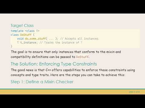 Enforcing templated base-class types with Mixins in C+ +