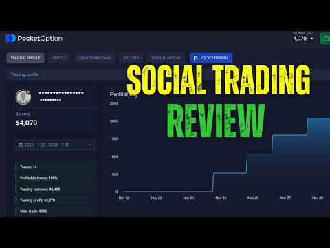 Pocket Option Review : Social Trading