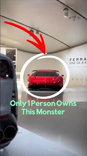 “This Ferrari Took 4 Years to Build – And You Can’t Buy It”#Ferrari #P80C