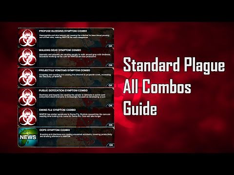 Plague Inc Evolved: All Standard Plagues Symptom Combos
