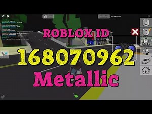 METALLIC Roblox Song Codes
