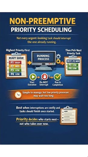 Non-Preemptive vs Preemptive: Which Scheduling Wins #comparison #cs