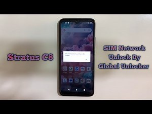 How To Stratus C8 SIM Network Unlock By Global Unlocker Easy Method