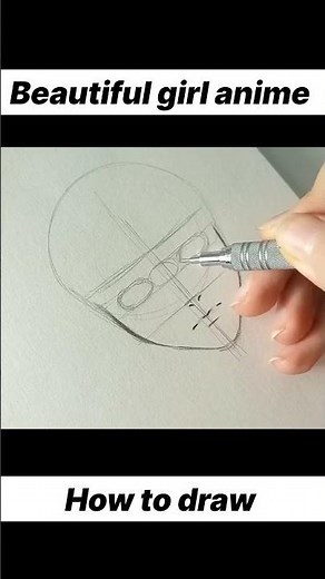 How to Draw Beautiful Anime Girl Step by Step | Easy Pencil Sketch Tutorial