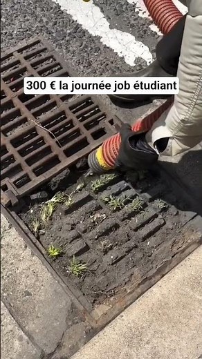 😁 Drain cleaner, check with your city hall! #tips #clean #work #reaction #job