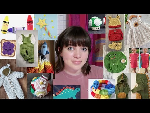 50 easy crochet project ideas for KIDS / BABIES with free patterns (beginner friendly)
