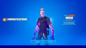 How to get the Shadow Midas skin in Fortnite Chapter 2 Season 8