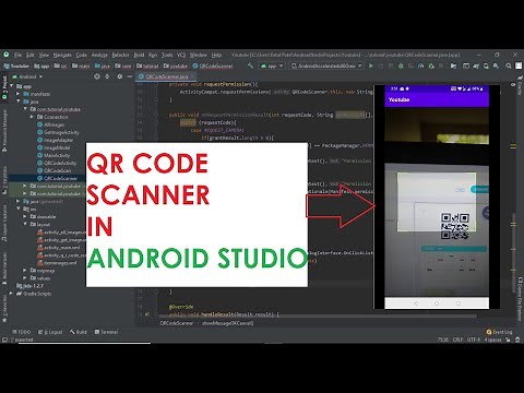 QR Code Scanner In Android Studio | Android Tutorial's