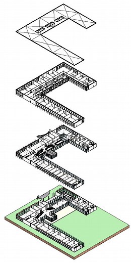 How to get an exploded view with each storey separate in Revit?