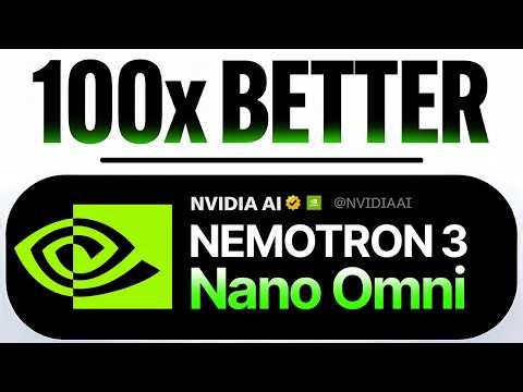 NEW Nvidia Nemotron 3 Nano Omni is INSANE! 🤯