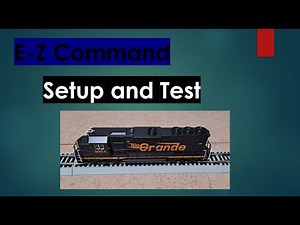 Bachmann E-Z Command with DCC Locomotive Part 2: Setup and Test Run