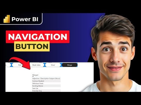 How To Create Page Navigation Button In Power BI (Easiest Way) (2025 Guide)