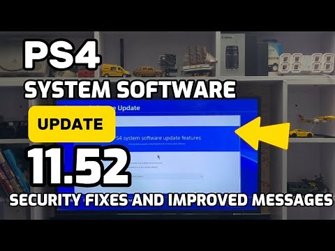 PS4 System Software UPDATE 11.52 Now Available