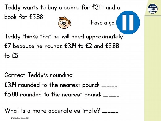 Year 4 - Week 9 - Lesson 3 - Estimating money