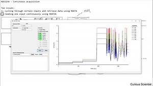 ADS1256 - Single-, and multi-channel continuous acquisition — Curious Scientist